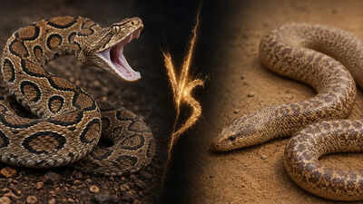 Russell's Viper vs Common sand boa: Appearance, behaviour and venom compared