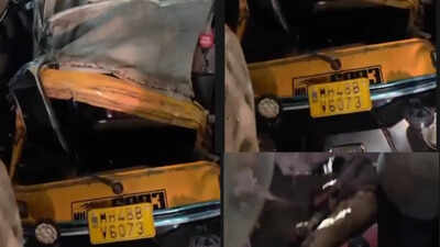 Autorickshaw driver dies after crashing into divider on Western Express Highway in Mumbai