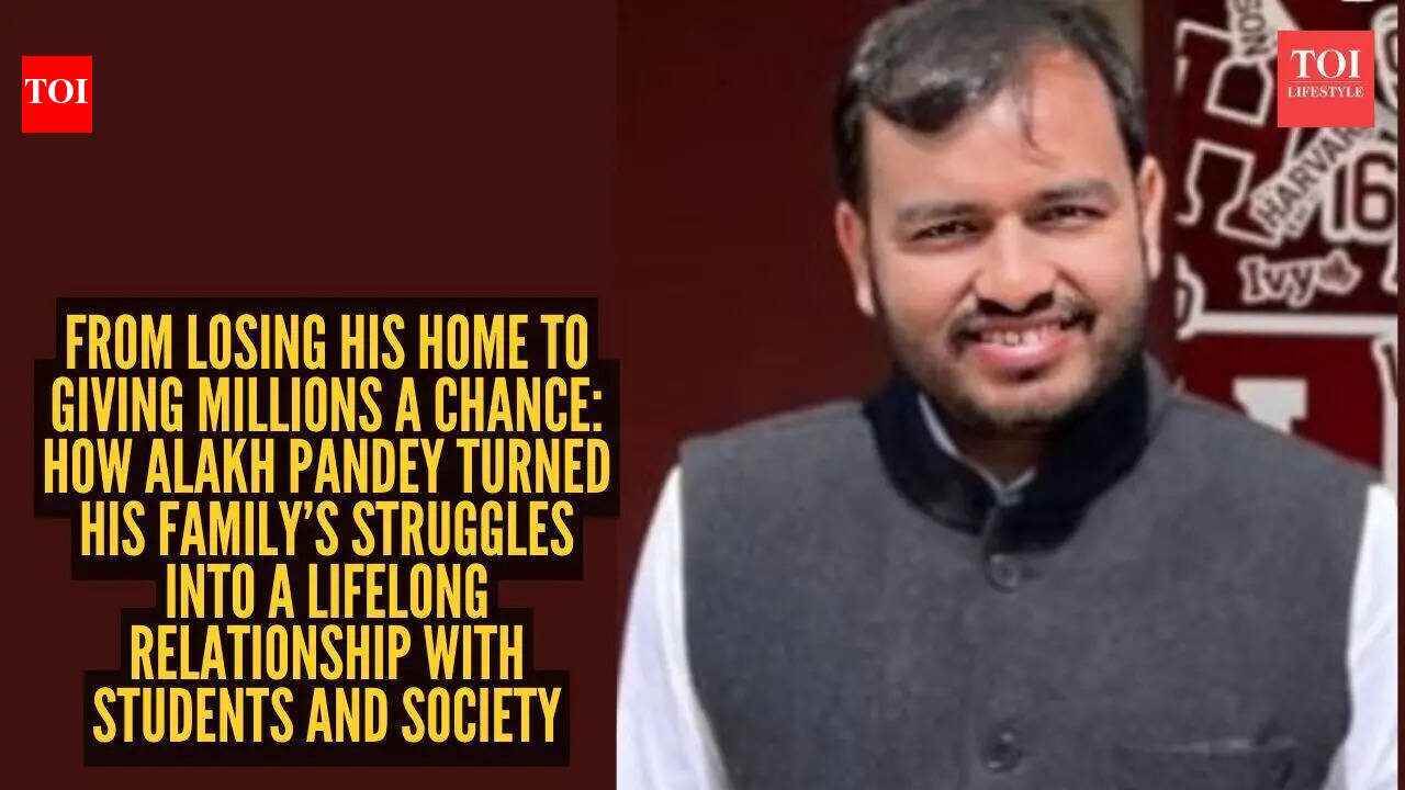 From losing his home to giving millions a chance: How Alakh Pandey turned his family’s struggles into a lifelong relationship with students and society