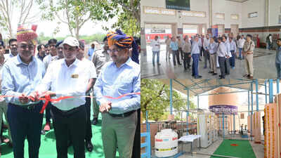 North Western R<b></b>ailway inaugurates its first water recycling plant at Barmer railway station