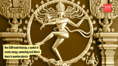 How CERN made Nataraja, a symbol of cosmic energy, connecting Lord Shiva's dance to quantum physics