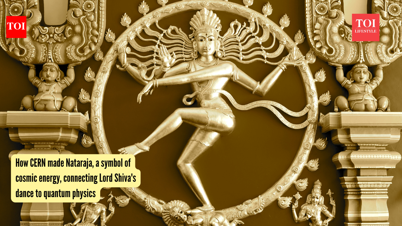 How CERN made Nataraja, a symbol of cosmic energy, connecting Lord Shiva's dance to quantum physics