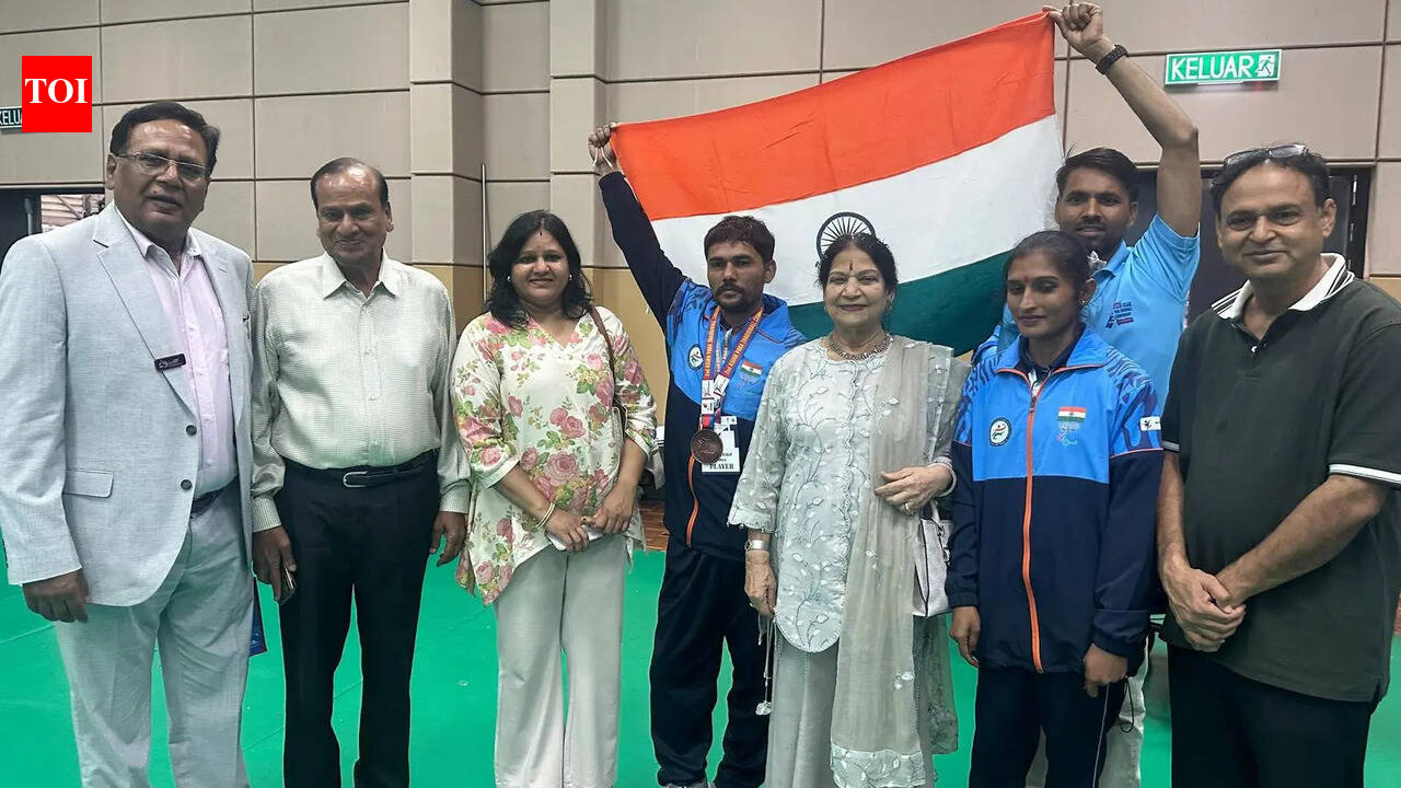 India win bronze medal at the Second Asian Para Throwball Championship in Malaysia; Nirmala Rawat honoured