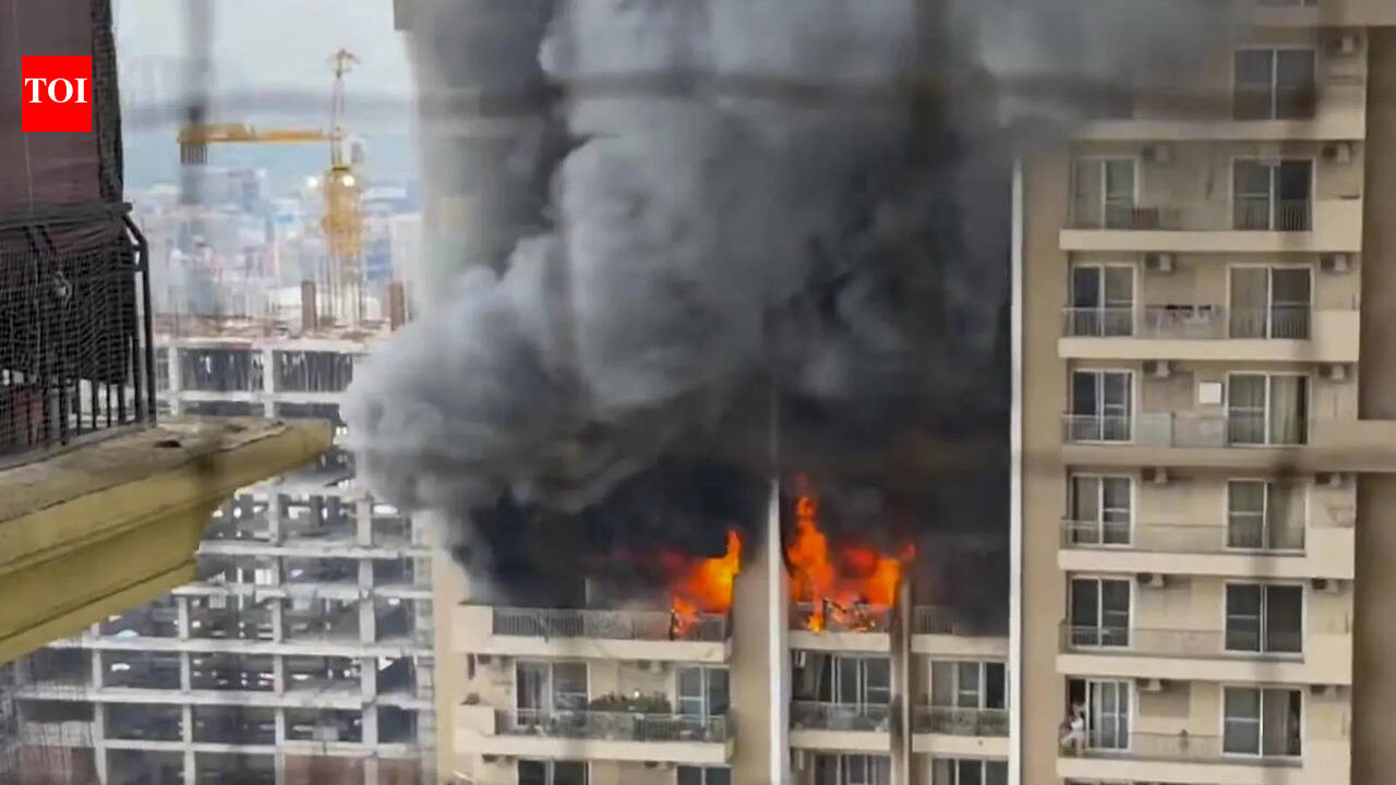 Another highrise fire, at Noida’s Ivy County this time, triggers scare, family rescued