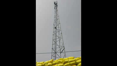 Man climbs mobile tower alleging discrepancies in land mutation; CM orders probe