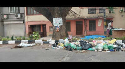This tree-lined Bengaluru locality is full of trash-lined streets