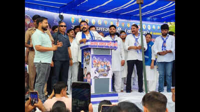 Chandrashekhar Azad’s Satta Parivartan yatra reaches Meerut