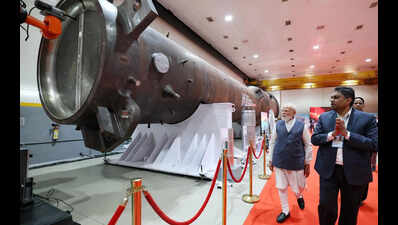 PM reviews indigenous defence systems facility in Hazira