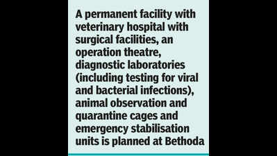 Wildlife in state to get transit treatment centre, ambulance network