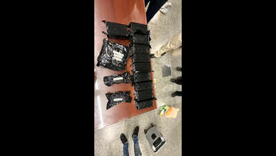 Man held at airport with ₹10.39cr weed