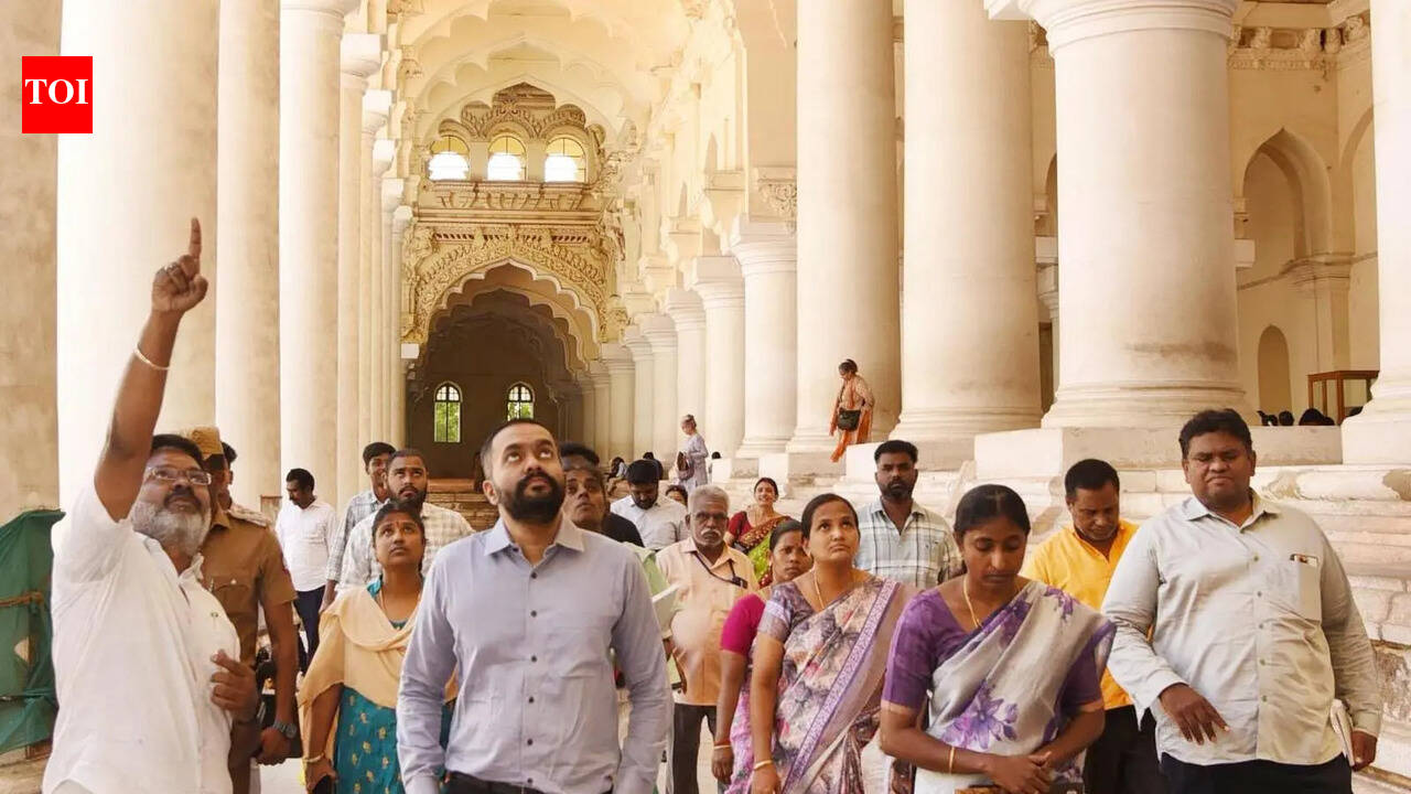 Madurai collector inspects heritage sites