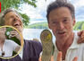 Hugh Jackman and Ryan Reynolds roasted over 'fake' shoey stunt