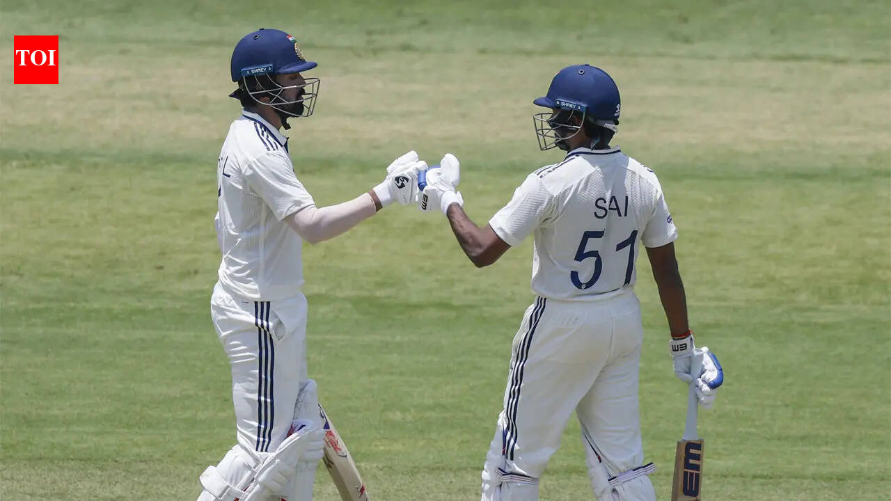 IND vs AFG Live: KL Rahul, Sai Sudharsan slam fifties as India dominate Afghanistan