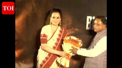'Bharat Bhagya Vidhata': Odisha CM attends special screening of Kangana Ranaut's film