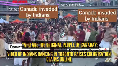 'Who are the original people of Canada?': Video of Indians dancing in Toronto raises colonisation claims online