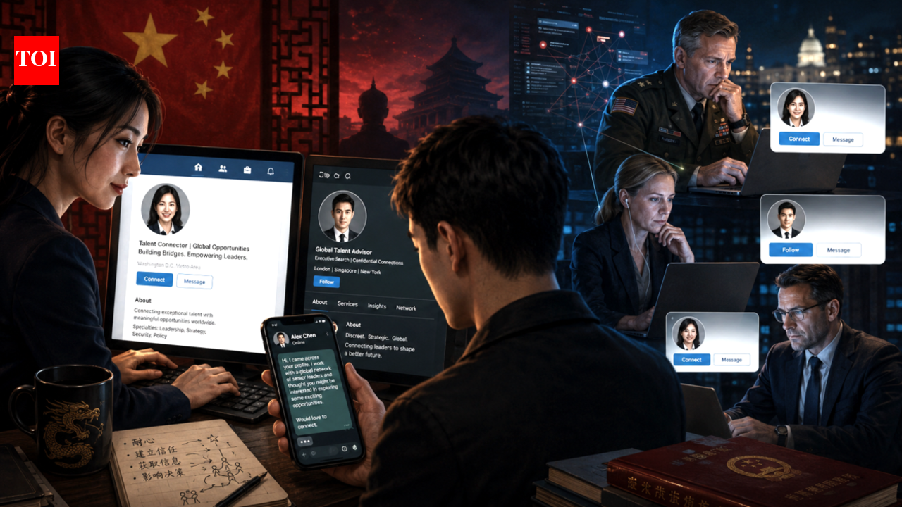 Are Chinese spies using fake job offers to target Western officials?