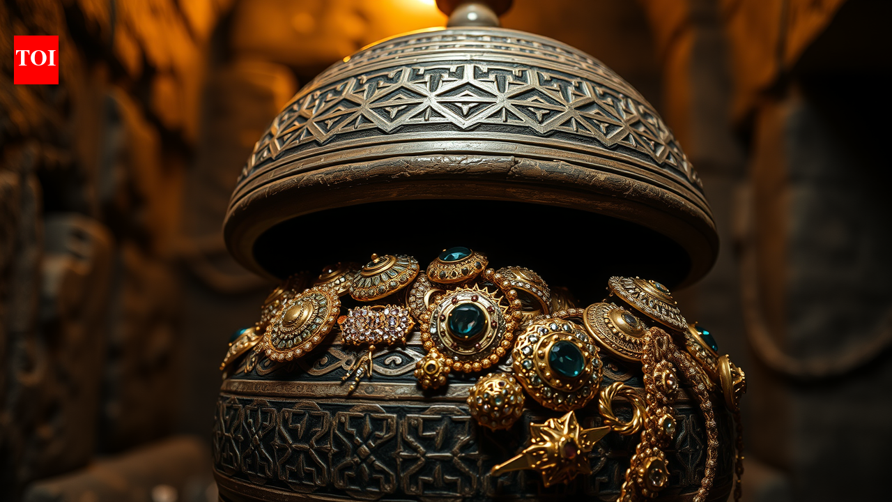 Over 100 pieces of Abbasid-era gold jewellery discovered at Saudi Arabia's Diriyah archaeological site
