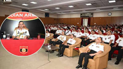 Army Chief general Upendra Dwivedi reviews operational preparedness at Central Command HQ in Lucknow