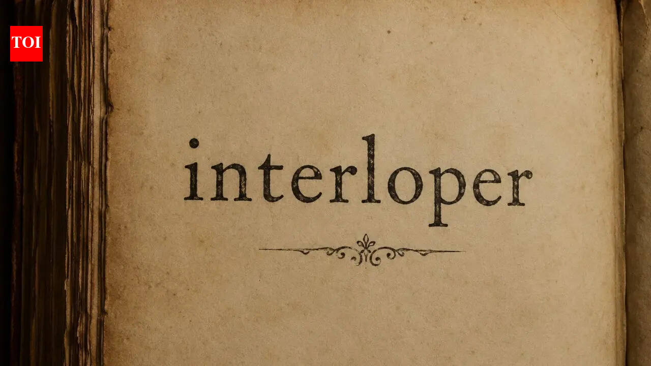 Word of the day: Interloper