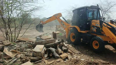 Major UIT crackdown: 300 Bighas of encroached land cleared, property worth over Rs 100 crore reclaimed