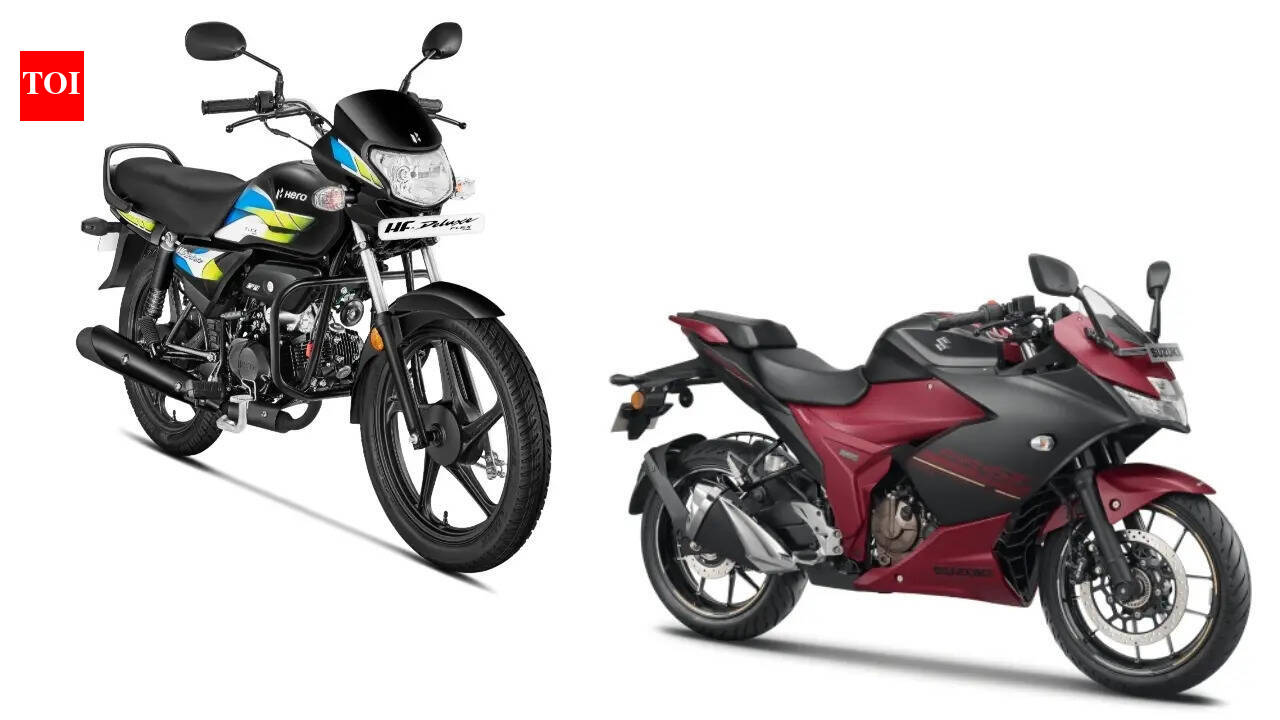 Hero HF Deluxe Flex Fuel vs Suzuki Gixxer SF 250 FFV: Key details compared