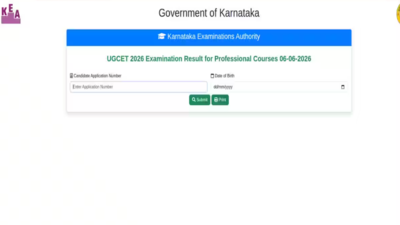KCET result 2026 out: KEA releases scorecards at cetonline.karnataka.gov.in; direct link to download here