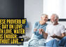 Chinese proverb of the day on love: "With love, water is enough; without love..."