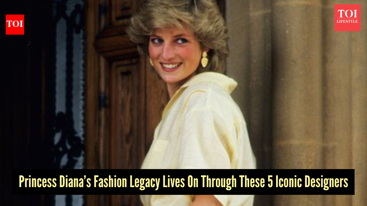 Princess Diana's most iconic fashion moments: 5 designers behind her  legendary style