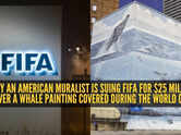Why an American muralist is suing FIFA for $25 million over a whale painting covered during the World Cup