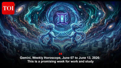 Gemini, Weekly Horoscope, June 07 to June 13, 2026: This is a promising week for work and study