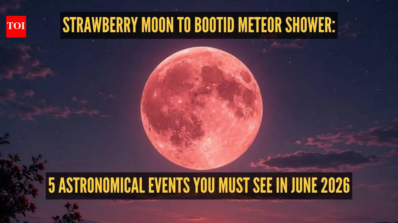 Strawberry moon to Bootid meteor shower: 5 astronomical events you must see in June 2026