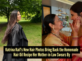 Katrina Kaif&rsquo;s Rapunzel-like postpartum hair has fans revisiting her mother-in-law&rsquo;s homemade hair oil recipe