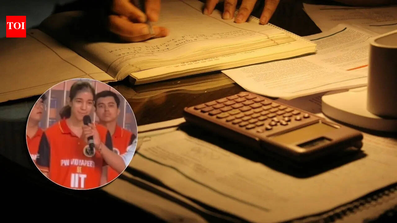 When the JEE Advanced rank-holder was asked "how hard can she study?”, she gave a reply every child needs to hear