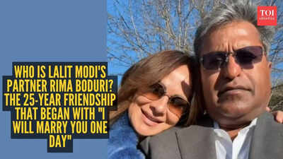 "I will marry you one day": When Lalit Modi said this to Rima Boduri at their first meeting and how she became his partner 25 years later