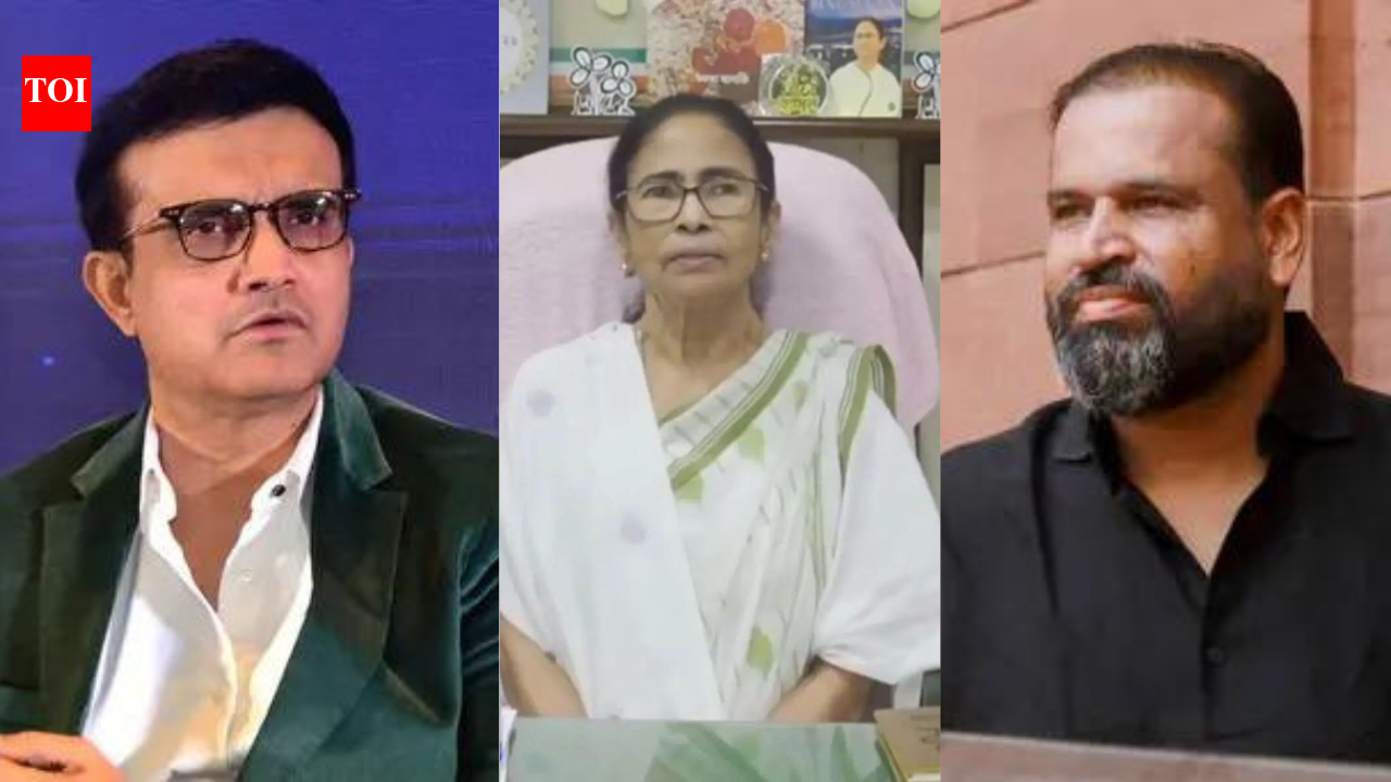'Incorrect': Sourav Ganguly denies asking Yusuf Pathan to resign 'on behalf of' Mamata