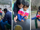 A mother gave her 3-year old Maggi and chips for the first time ever: The child's reaction is a huge lesson for modern parents