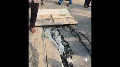 Buxar ROB closed after structural damage, commuters face fresh hardship