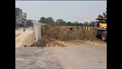 Buxar ROB closed after structural damage, commuters face fresh hardship