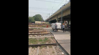 Rubberised track crossings to ease parcel movement at Patna Junction