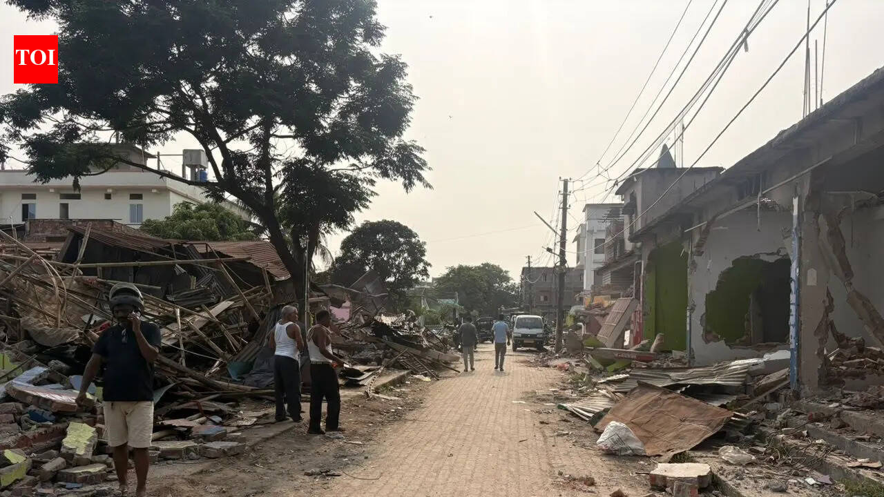63 families evicted, houses demolished in city’s Birubari during anti-encroachment drive
