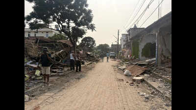63 families evicted, houses demolished in city’s Birubari during anti-encroachment drive