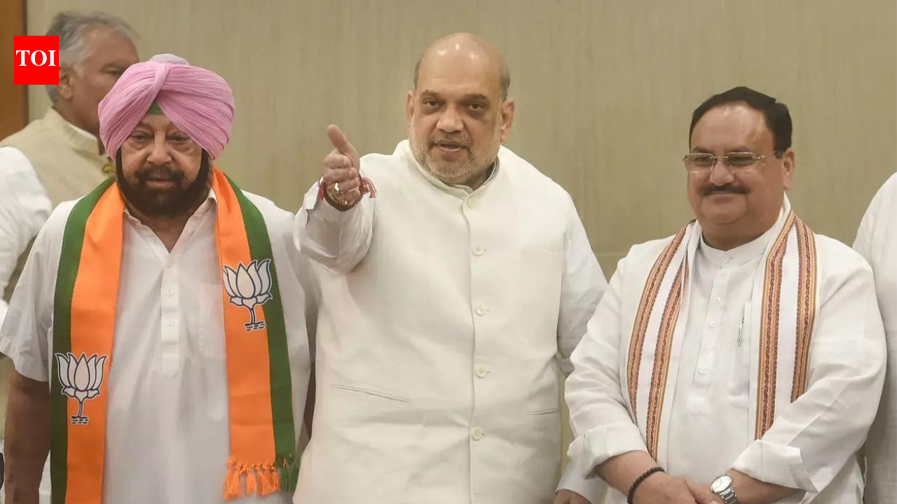 ‘Discussed various issues’: Capt Amarinder Singh meets Shah, Nadda amid exit buzz