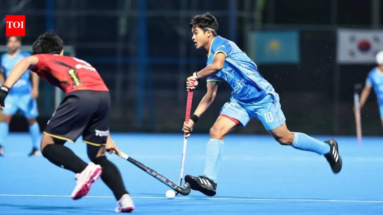 Gold for India! U-18 men's team beat Japan to lift Asia Cup; Ashish Purti scores hat-trick
