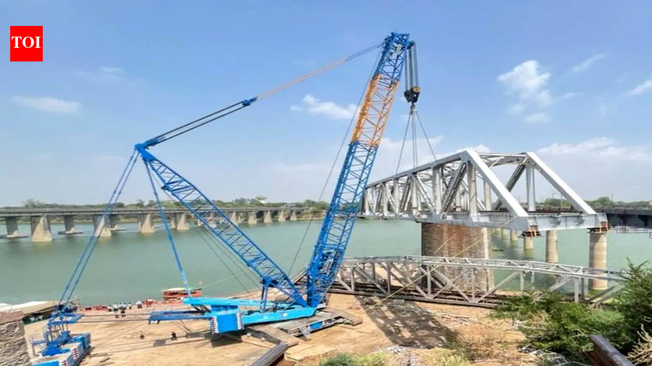 Mahisagar bridge upgradedon Ahmedabad-Vadodara rail route