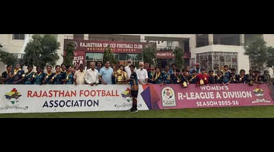First Rajasthan Senior Women’s Football League concludes with a grand finale; Zinc Football Academy emerge as champions