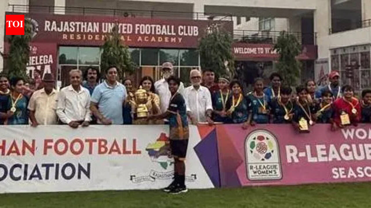 First Rajasthan Senior Women’s Football League concludes with a grand finale; Zinc Football Academy emerge as champions