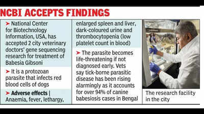 City vets’ gene research on blood parasite disease makes it to global science database