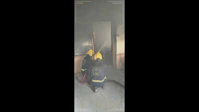 Blaze Guts Doctor's Clinic In Ramdaspeth Building With No Emergency Exit