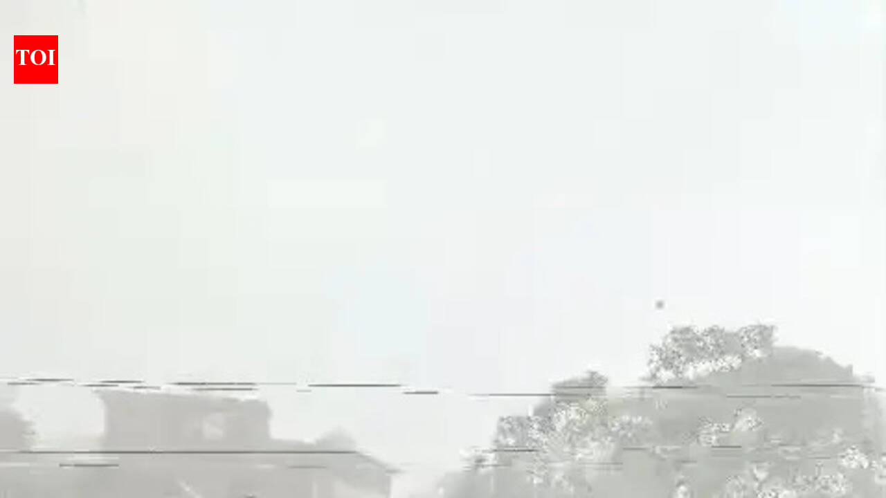 Storm, hail uproot trees & disrupt power supply in Sanawad