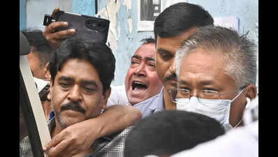 Saokat sent to NIA custody for 14 days, protesters throw eggs, fish at ex-MLA